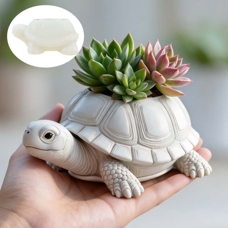 Potsticker Mold - Wolfkopvormige bloempot penhouder kaarsenhouder hars siliconen