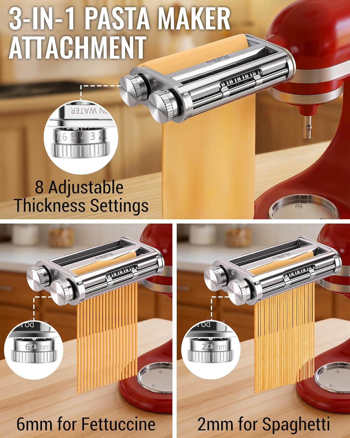 KitchenAid Mixer 3-in-1 Pasta  - Kitchenaid Mixer Hand Mixer recensie en prijs