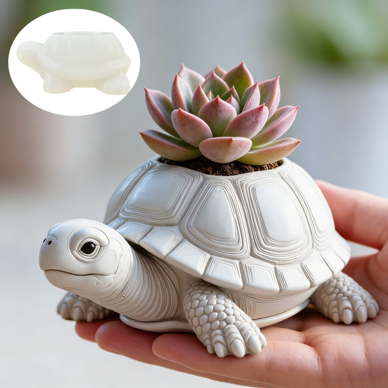Wolfkopvormige bloempot penhou - Potsticker Mold recensie en prijs