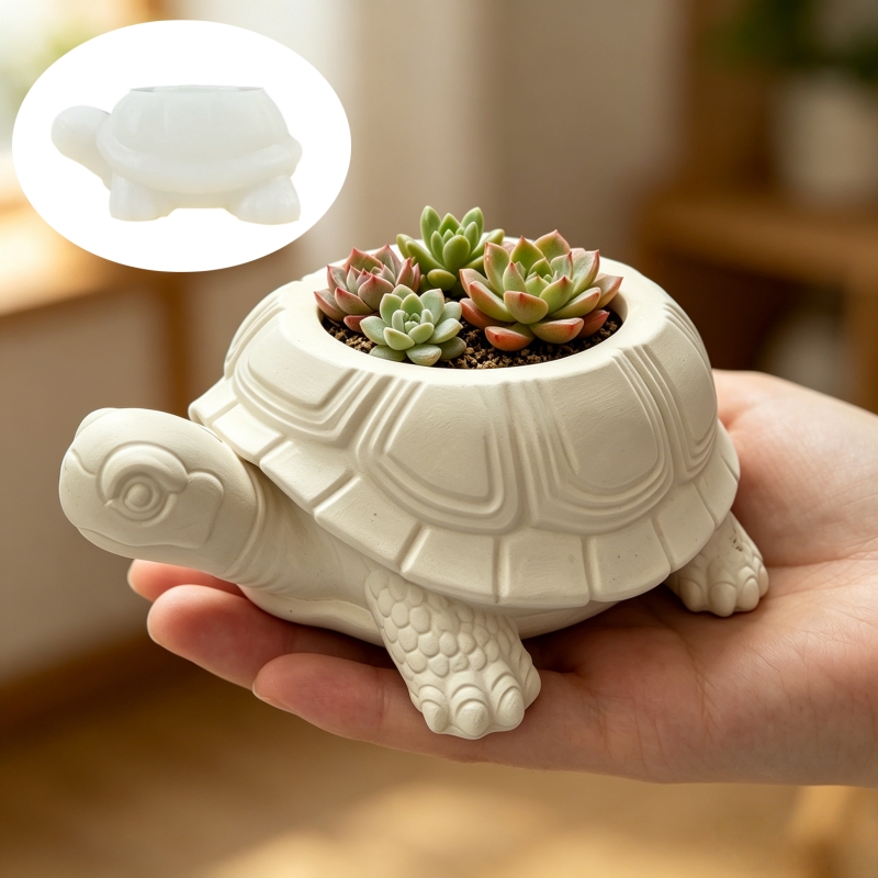 Schildpadvormige succulenten p - Potsticker Mold recensie en prijs