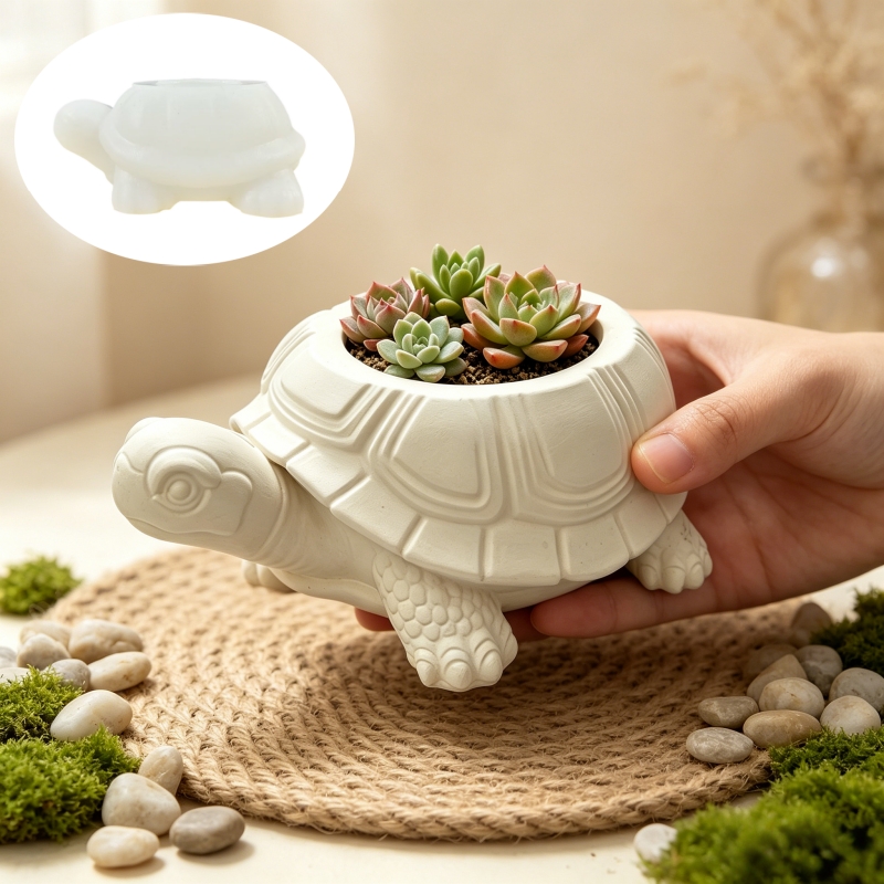 Schildpadvormige succulenten p - Potsticker Mold recensie en prijs