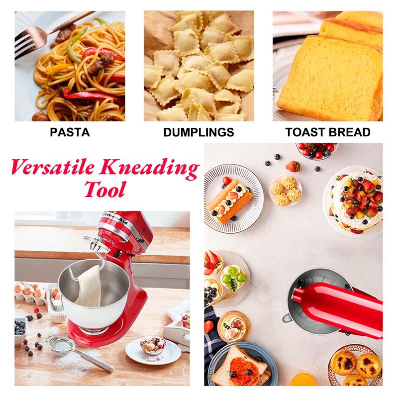 Roestvrijstalen deeghaak voor  - Kitchenaid Mixer Hand Mixer recensie en prijs