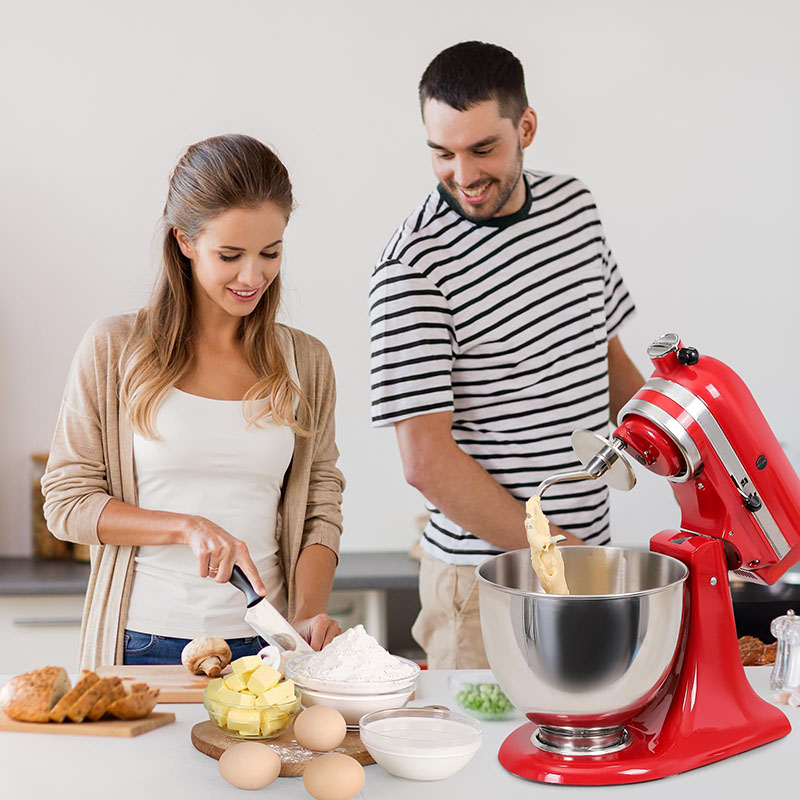 Roestvrijstalen deeghaak voor  - Kitchenaid Mixer Hand Mixer recensie en prijs