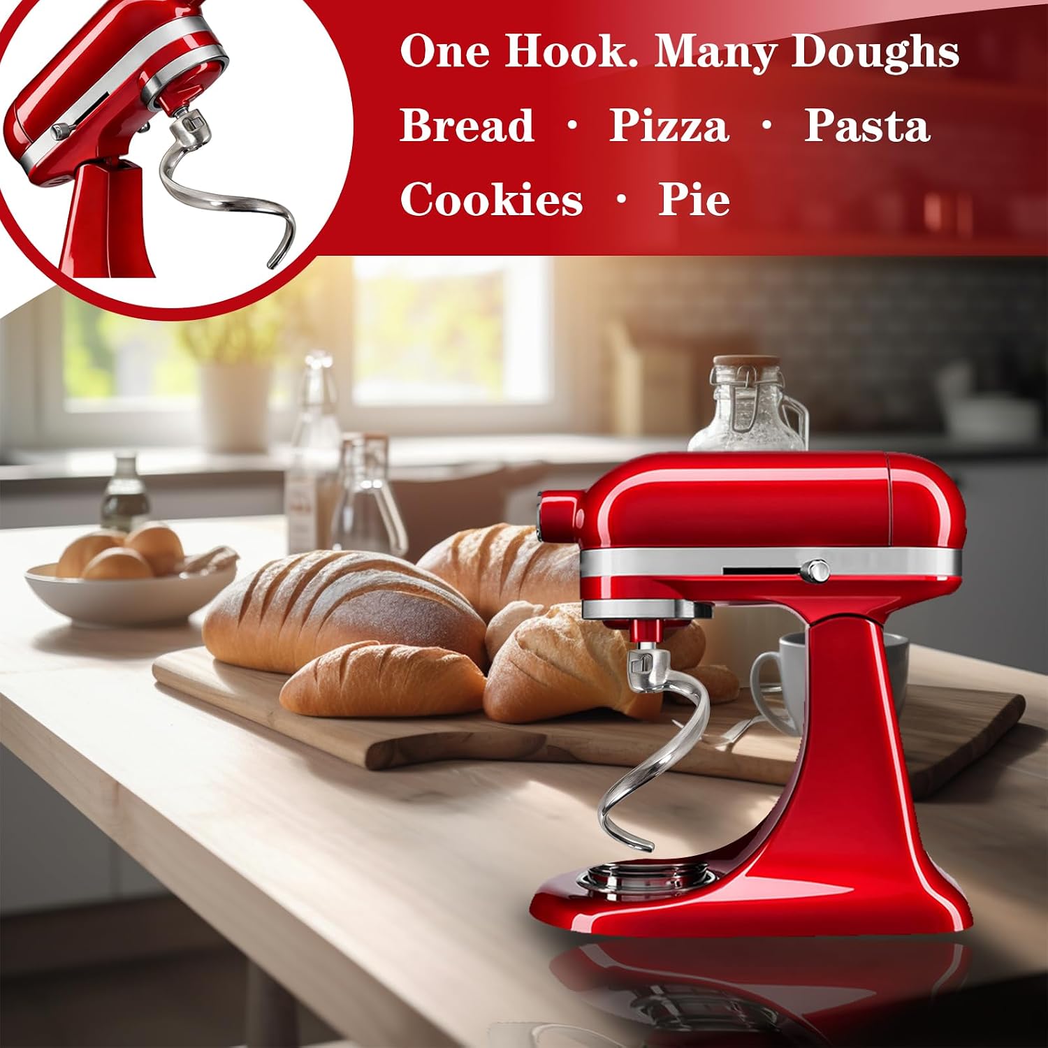 Roestvrijstalen spiraalvormige - Kitchenaid Mixer Hand Mixer recensie en prijs