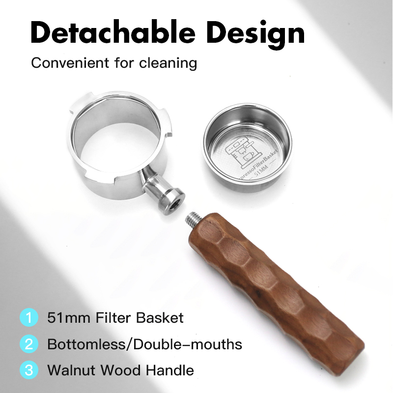 51mm Koffie Bodemloze Filterho - Delonghi Espresso Magnifica recensie en prijs