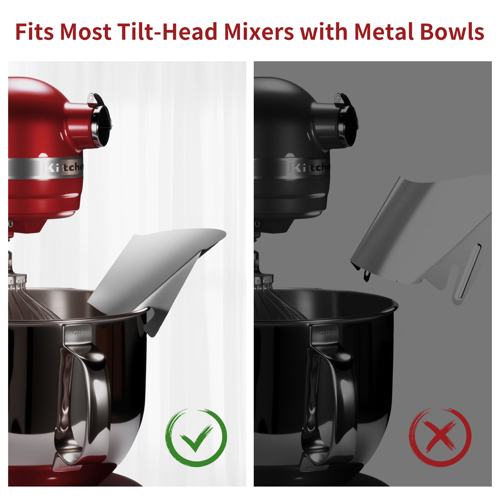 1 st roestvrijstalen kantelbes - Kitchenaid Mixer Hand Mixer recensie en prijs