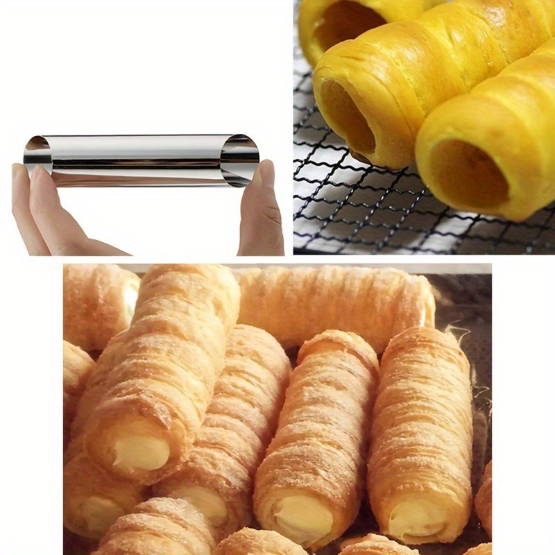 Cannolitubes van roestvrij sta - Danish Pancake Pan recensie en prijs