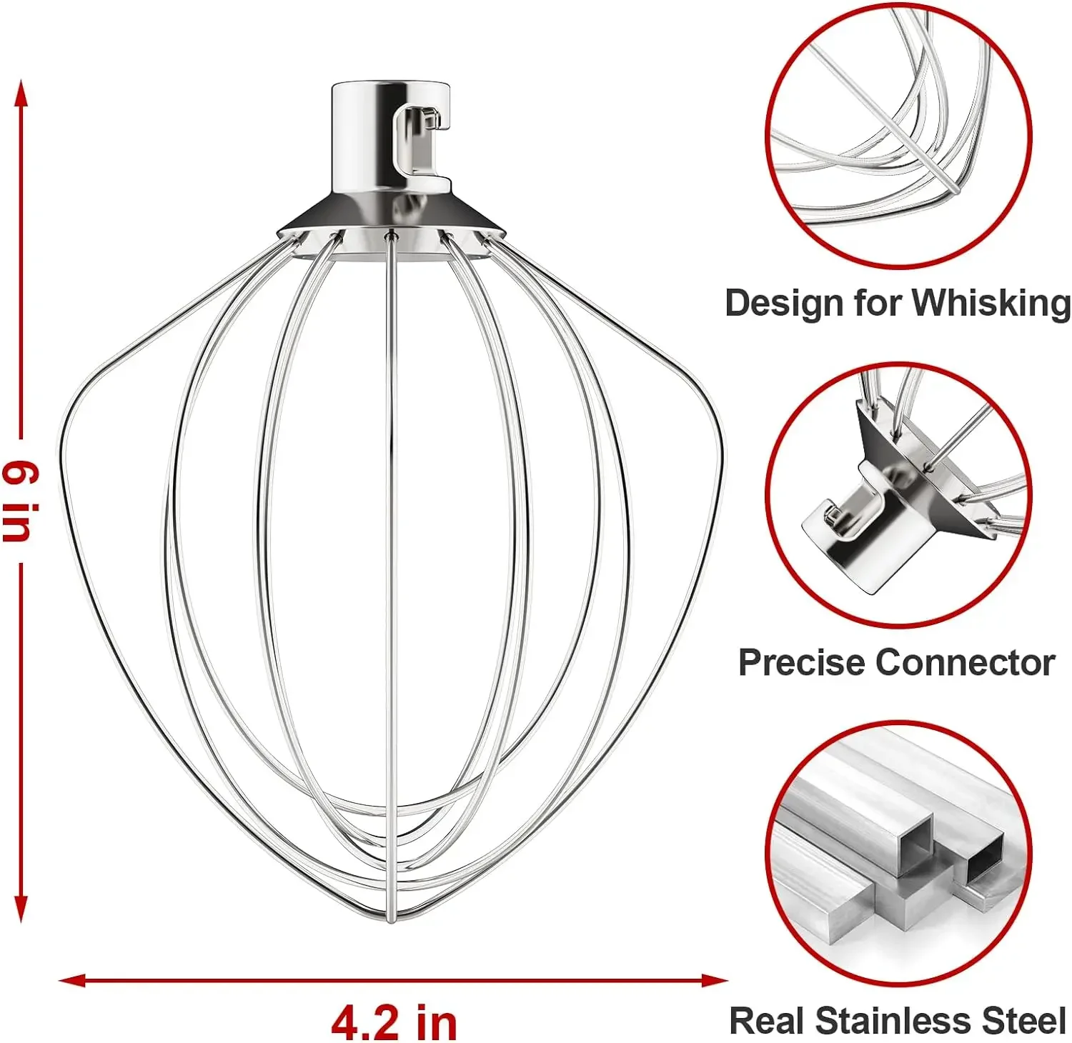 K45WW roestvrijstalen 6-draads - Kitchenaid Mixer Hand Mixer recensie en prijs